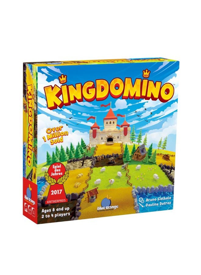 blue orange Games Kingdomino Award Winning Family Strategy Board Game, 2-4 players - Image 1